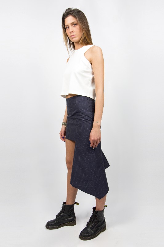 Gonna Gessato Incontaminato S/S18