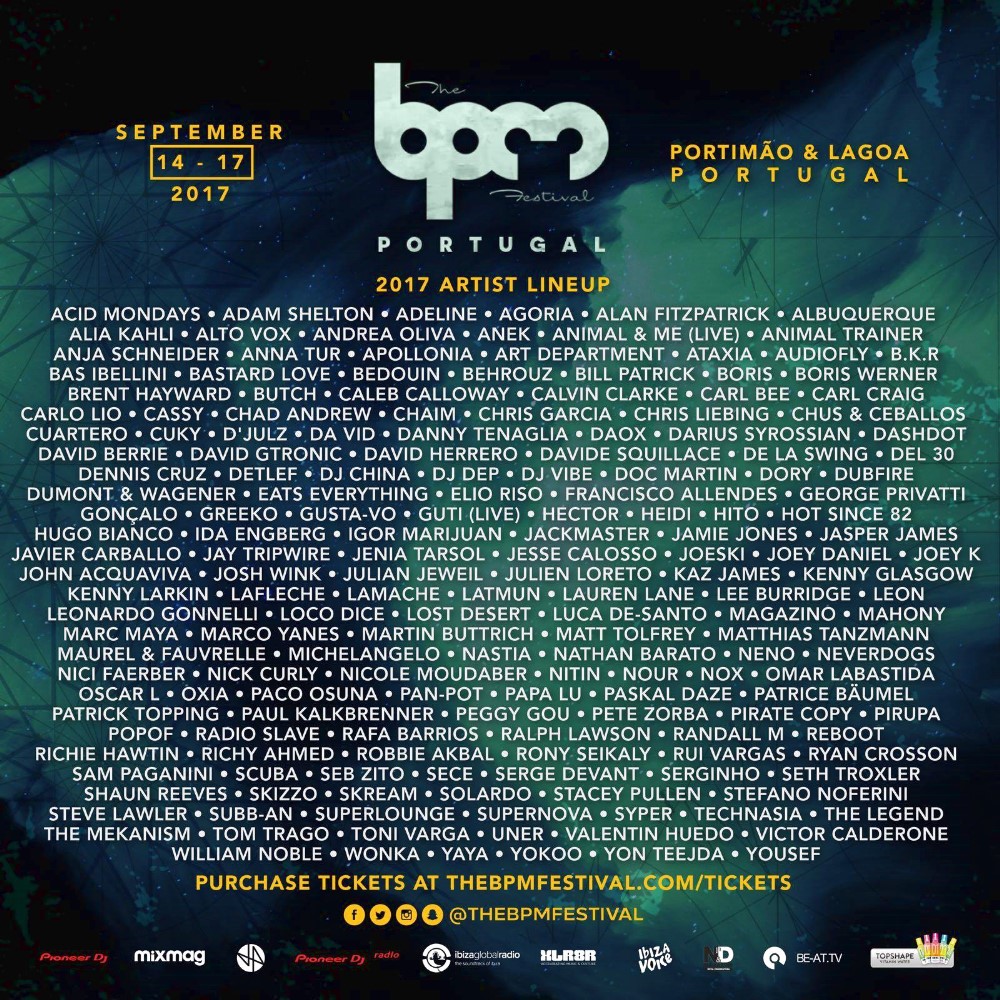 BPM Festival Portogallo